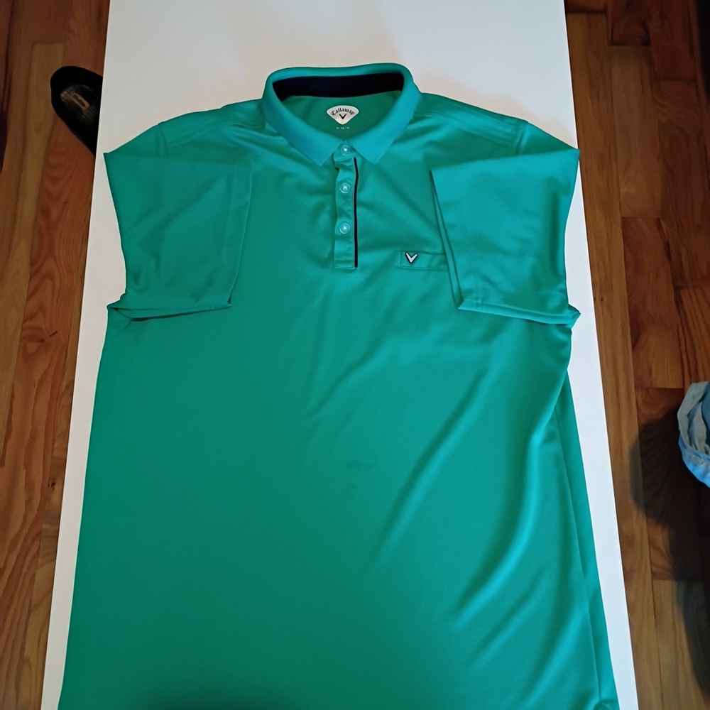 Callaway Green Polo Shirt